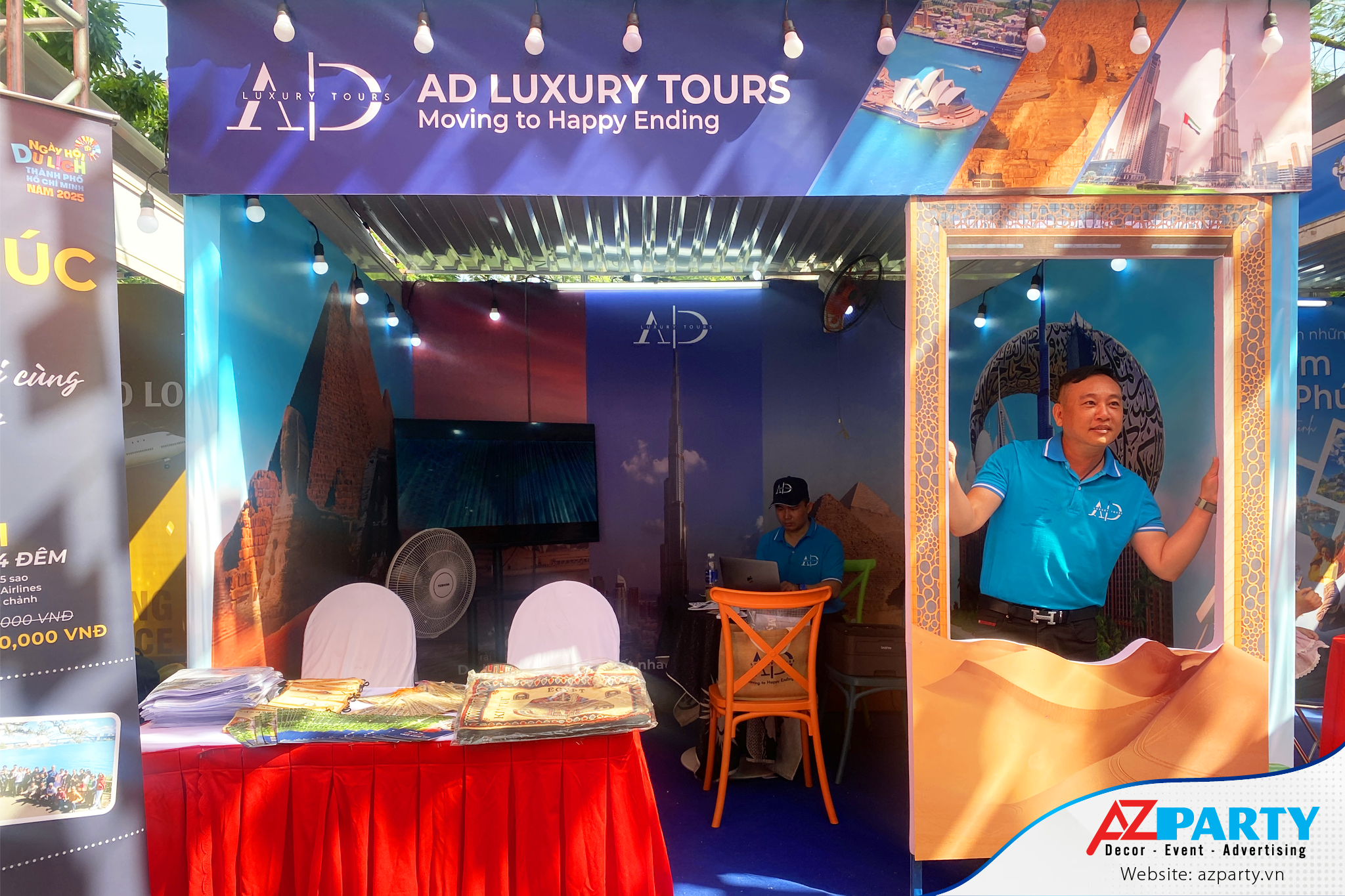 Đồng hành cùng AD Luxury Tours tại ngày hội du lịch